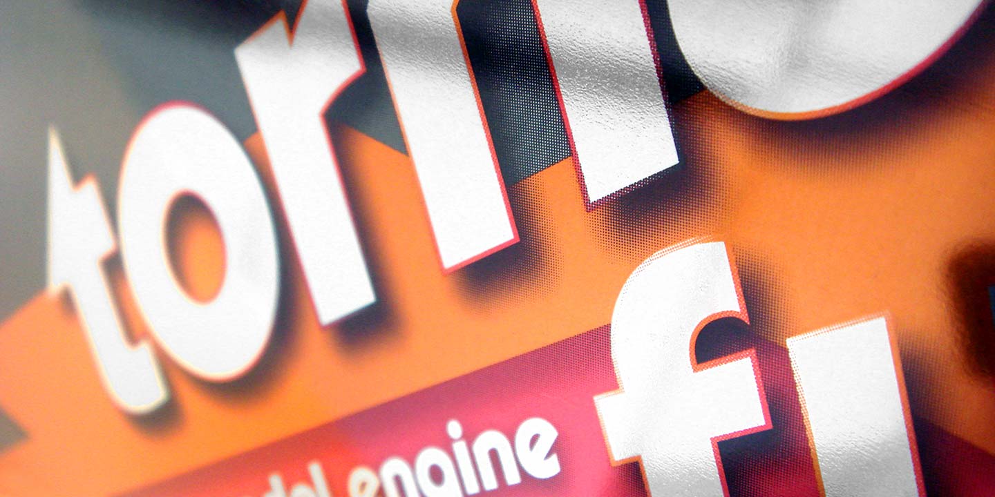 Tornado Fuel logo lettering