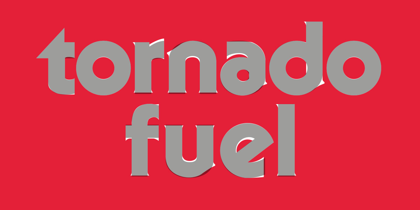 Tornado Fuel logo lettering