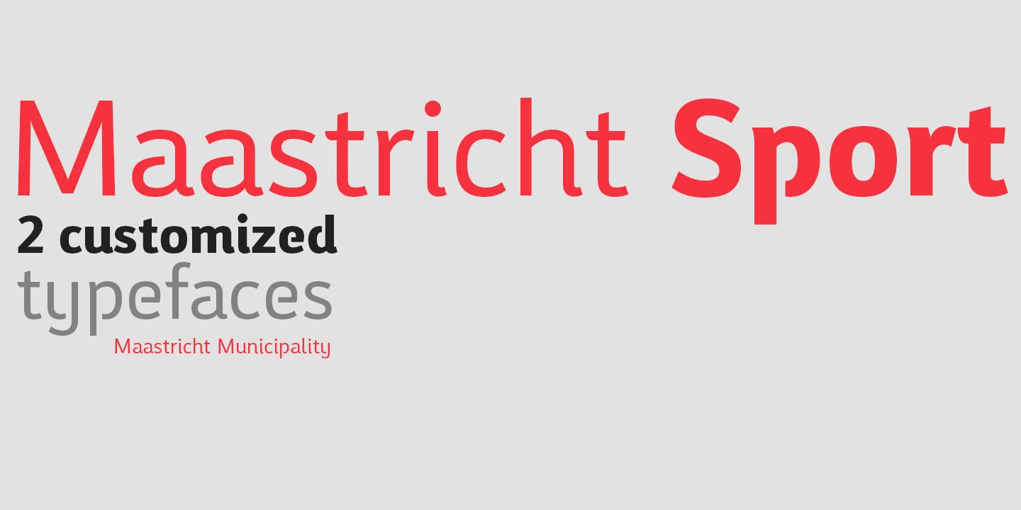 CFF Maastricht Sport typeface