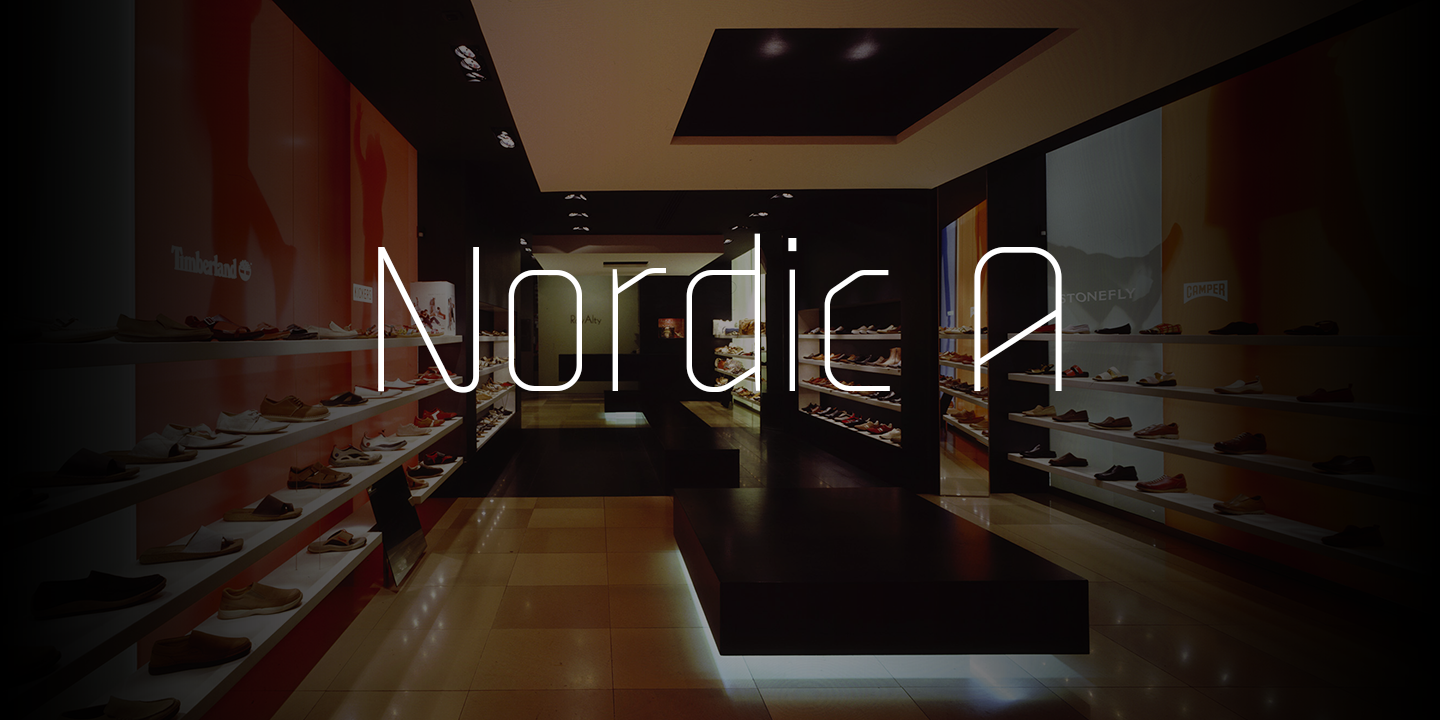 CFF Nordic A typeface